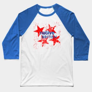 Native British Baseball T-Shirt